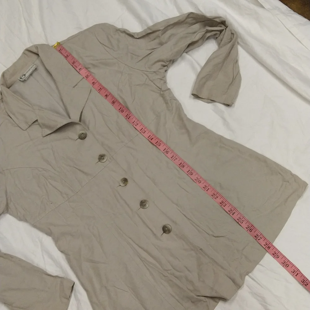 Taupe color blazer - Picture 9 of 15